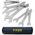 Super-thin Open End Wrench Set, 9-PIECE Sae, 1/4" To 1-1/16", Chrome Vanadium St. Fixed Price $31.95.
