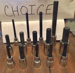 Choice - 5441 Proto Hex Bit 1/2" Drive Many Sizes Including Xl Sockets. Fixed Price $13.99.