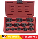 Neiko 03323A Crowfoot Wrench Set 1/2" And 3/8 Drive, 12 Piece, Sae Crows. Fixed Price $56.96.