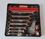 Vintage Craftsman (942404) Sae Ratcheting Wrench Set *read Description*. Fixed Price $125.00.