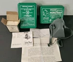 Vintage Mono Mask Respirator Willson Style No. 600A W/5 Filters, Case, Instruct.. Fixed Price $17.23.