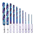 Spyder 10-PIECE Assorted Hss Twist Drill Bit Set 19017. Fixed Price $39.98.