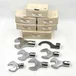 Genuine Tohnichi Japan 7PC Lot Wrench Heads SH19 SH22 SH27 Open End FH22 Spanner. Fixed Price $99.99.