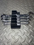 Mac Usa Piece Sae Flare Nut Line Wrench Set 3/8" - 7/8" OHB1214 OHB2428. Fixed Price $85.00.