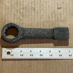 Armstrong 33-340 Usa 1-1/4" Flat Straight Striking Slugging Wrench 12 Pt. Fixed Price $33.00.