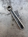 Vintage Armstrong 5/16" Metal Lathe Tool Post Or Carriage Lock Wrench. Fixed Price $24.99.