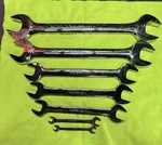 Snap-on Metric Open-end Wrench Set 6-32 Mm. Fixed Price $175.00.