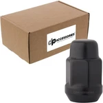 Black 7/16-20 Lug Nuts Closed End Bulge 19MM Hex 1.4" Tall Box Of 100. Fixed Price $111.00.