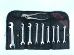 Vintage Williams Ignition Superrench 10-PIECE Set W/ Tool Roll Usa. Fixed Price $74.98.