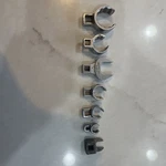 Lot Of Bonney & Loc Rite Crowfoot Wrenches *see Full Description*. Fixed Price $39.99.