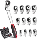 Vevor Flex-head Ratcheting Wrench Set Combination 12-PIECE Metric. Fixed Price $44.33.