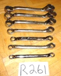 Snap-on Tools 7 Piece Metric Short Offset Box-end Wrench 6MM 20MM. Fixed Price $215.00.
