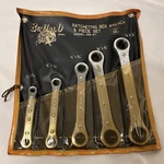 Buffalo Ratcheting Box Wrench Piece Set Model RW-5T Sae 1/4-7/8. Fixed Price $16.89.