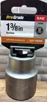 1-3/8" Pro-grade 3/4" Drive, 12-POINT Socket, Sae, 16209, Cr-v, Free Us Ship. Fixed Price $12.29.