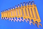 Vintage Nos Stanley Sae 14-PC Professional Combination Wrench Set Usa New!!. Fixed Price $375.00.