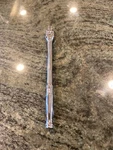 Snap-on TM10G 6" 1/4" Drive Chrome Breaker Bar. Fixed Price $49.95.