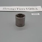 Craftsman Tools 7/8" 3/8 Drive 12 Point Shallow Socket G2 44339 Usa. Fixed Price $13.99.