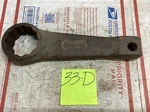 Snap-on Bluept DX176 2-3/8" Striking Slugging Wrench Straight Handle ED4U 3141-P. Fixed Price $54.99.