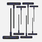 Eklind 64908 Piece Metric T-shape Hex Key Set, 9" Long Each. Fixed Price $55.00.