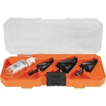 Drill Perfect Holes Fast - Klein Tools 3 Piece Step Bit Set Qrstspro. Fixed Price $259.99.