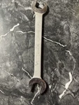 Vintage New Britain NDF-28 Open Ended Wrench 7/8 -3/4. Fixed Price $14.00.