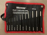 Westward 49A456 Pilot Punch Set, Alloy Steel, 12 Pc. Fixed Price $45.00.
