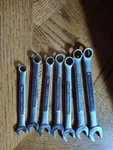 Craftsman Usa 7-PIECE Metric Wrench Set 9 MM-15MM. Fixed Price $15.00.
