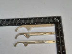 3 Amf Harley-davidson Spanner Wrench 94408-78 94409-78 94420-78 Shock Adjuster. Fixed Price $60.00.