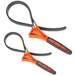 2-PACK Heavy Duty Rubber Strap Wrench Set, 4" & 6" Adjustable Oil Filter Jar. Fixed Price $37.99.