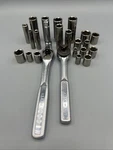 22 Craftsman Sockets And Wrenches VL44808 V43781. Fixed Price $39.00.
