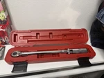 Mac Tools 3/8" Drive Micrometer Adjustable Torque Wrench TWX100FC. Fixed Price $130.00.