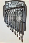Crafstman 8 Piece 12 Point Combination Sae Wrench Set #4699. Fixed Price $49.00.