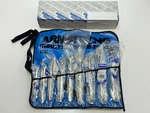 Nos Armstrong 52-630 9PC 12 Point Metric Full Polish Long Combination Wrench Set. Fixed Price $237.49.