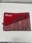 Proto Open End Wrench Set Sae 1/2 1-5/8 In 9 Piece. Fixed Price $175.00.