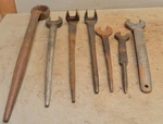 7 Bridge Builder Spud Wrench Tool Lot American Canada Williams Gray Hinesdale +. Fixed Price $149.99.