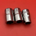 Snap On Pc 1/4" Drive Point Socket Set TM12 3/8" TM11 11/32" TM10 5/16". Fixed Price $46.99.