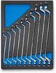 75-DEGREE Deep Offset Double Box End Set, 6 To 24 Mm, Metric, 10-PIECE With Mec. Fixed Price $161.45.