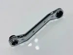 Omega Technologies Atbro 4350 7/16'' 1/2'' Hi-lok Offset Ratcheting Box Wrench. Fixed Price $15.99.