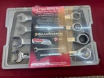 Gearwrench 9413 4PC. Metric Ratcheting Combination Set 12PT.. Fixed Price $109.50.