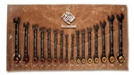 16 Pc Metric&sae All One Ratcheting Wrench Set Ironcube Piece Standard Black. Fixed Price $89.99.