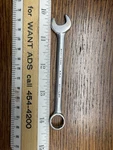 Vintage Armstrong Armaloy 3/8 Combination Wrench No 1160 Usa. Fixed Price $12.99.