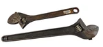 *lot Of 2* Used Wright 12" & 15" 9AB12, 9AB15 Adjustable Wrench Set. Fixed Price $73.61.