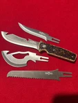 Western Titanium Switch Four Blade Interchangable Game Processing Kit. Fixed Price $47.89.