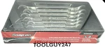 Snap On Tools 9 -21 Mm 6-POINT Flare Nut Tubing Line Wrench Set RXFMS606B +. Fixed Price $399.95.