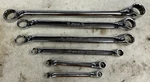 Snap On Tools Metric Flank Dr 10 Offset Box Wrench 6PCS XBM1719 8 16. Fixed Price $194.91.