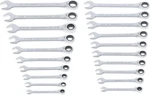 Craftsman Wrenches Set, 20 Pc, 90 Tooth Sae/metric Ratcheting. Fixed Price $72.44.