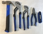 Kobalt Hand Tool Lot Hammer, Pliers, Allen Wrench. Fixed Price $29.99.