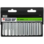 Apex Tool Group-asia 119015 Master Mechanic 1/4" Drive Deep Socket Set (10 Pcs). Fixed Price $20.56.