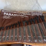 Paramount 14 Piece, 3/8" To 1-1/4", Combination Wrench Set, Black Oxide Finish. Fixed Price $80.00.