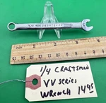 Craftsman Usa 1/4" Combination 12 Pt. Wrench -vv- Series 44699 Nice Condition. Fixed Price $14.95.